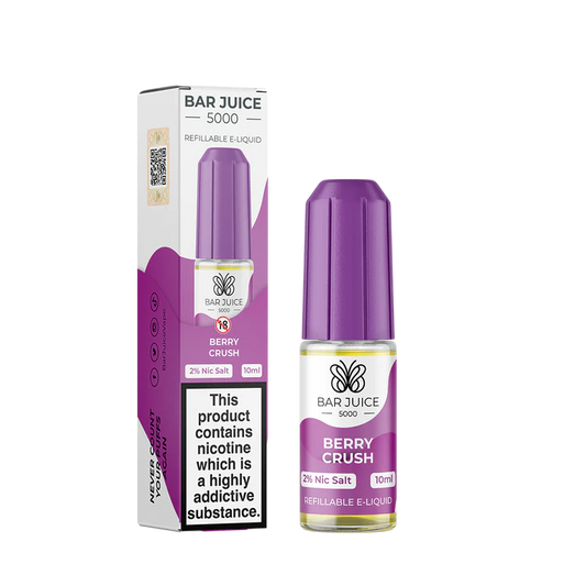 Bar juice 5000 E liquid 20 Mg Nic Salt In 10ml